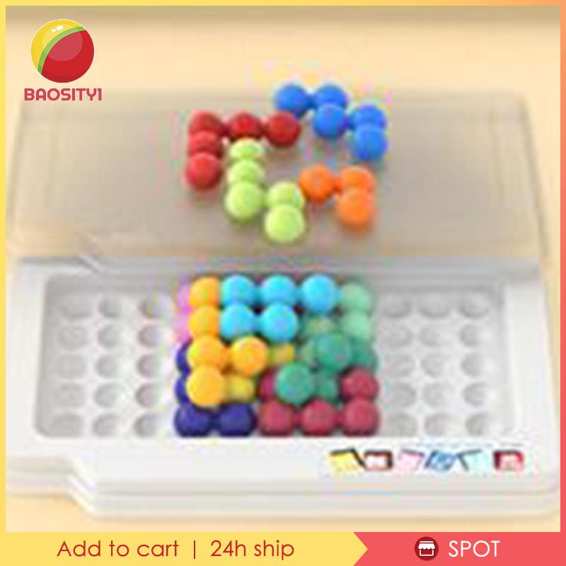 Bộ Đồ Chơi Xếp Hình Động Cơ Hạt 3D Giáo Dục Logic Cho Bé Trai Gái [Baosity1]