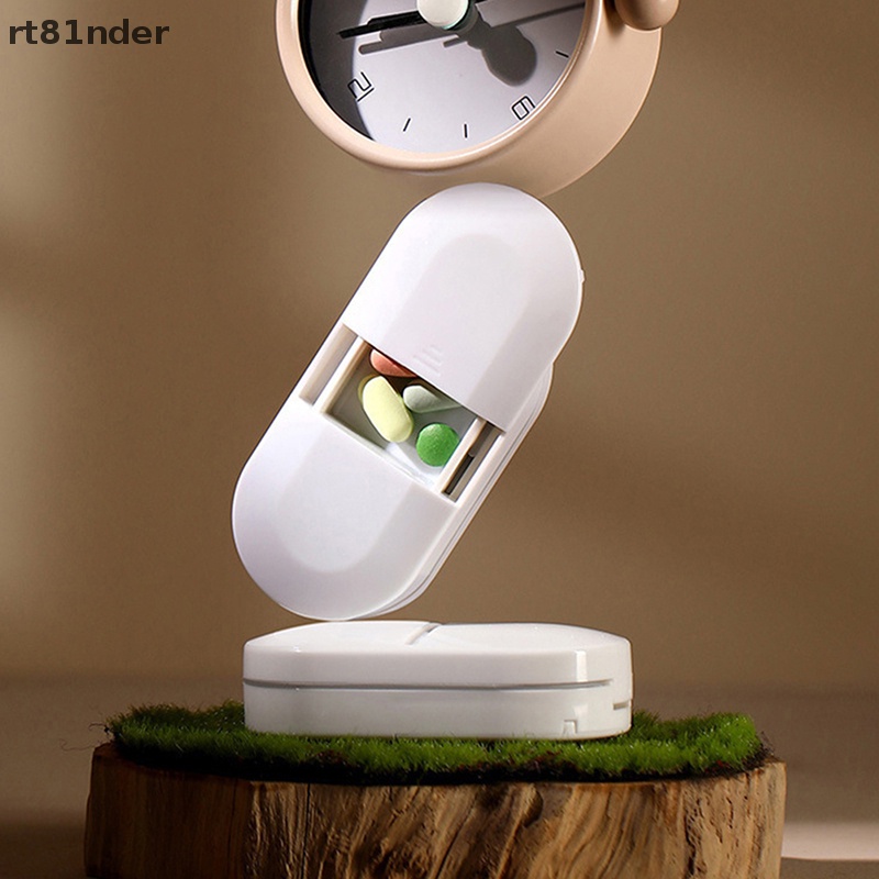 Rt Hộp Đựng Thuốc Viên Chia Thuốc Di Động Có Chia Ngăn Vitamin n