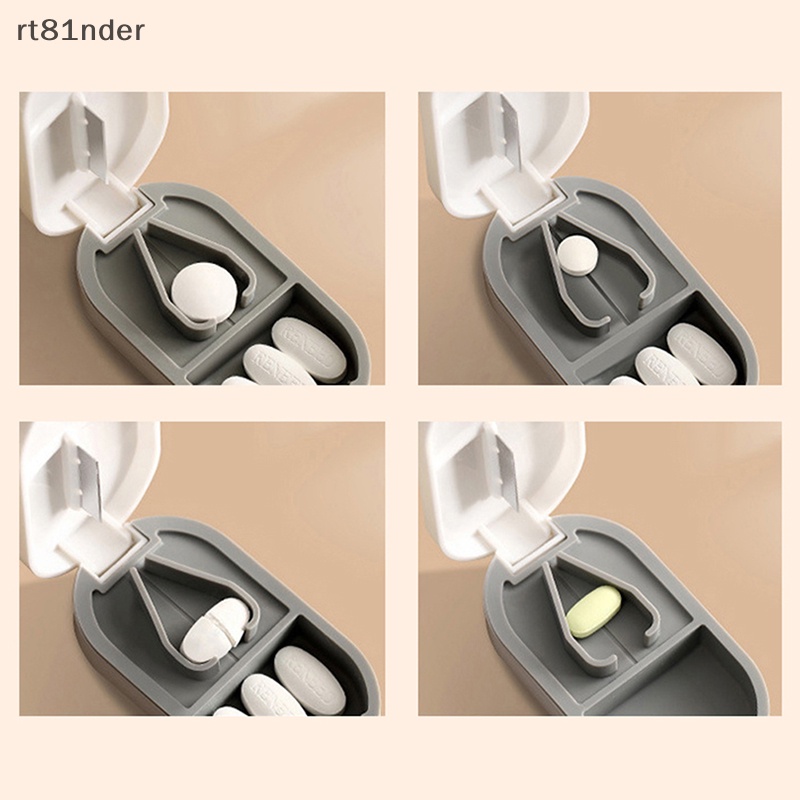 Rt Hộp Đựng Thuốc Viên Chia Thuốc Di Động Có Chia Ngăn Vitamin n