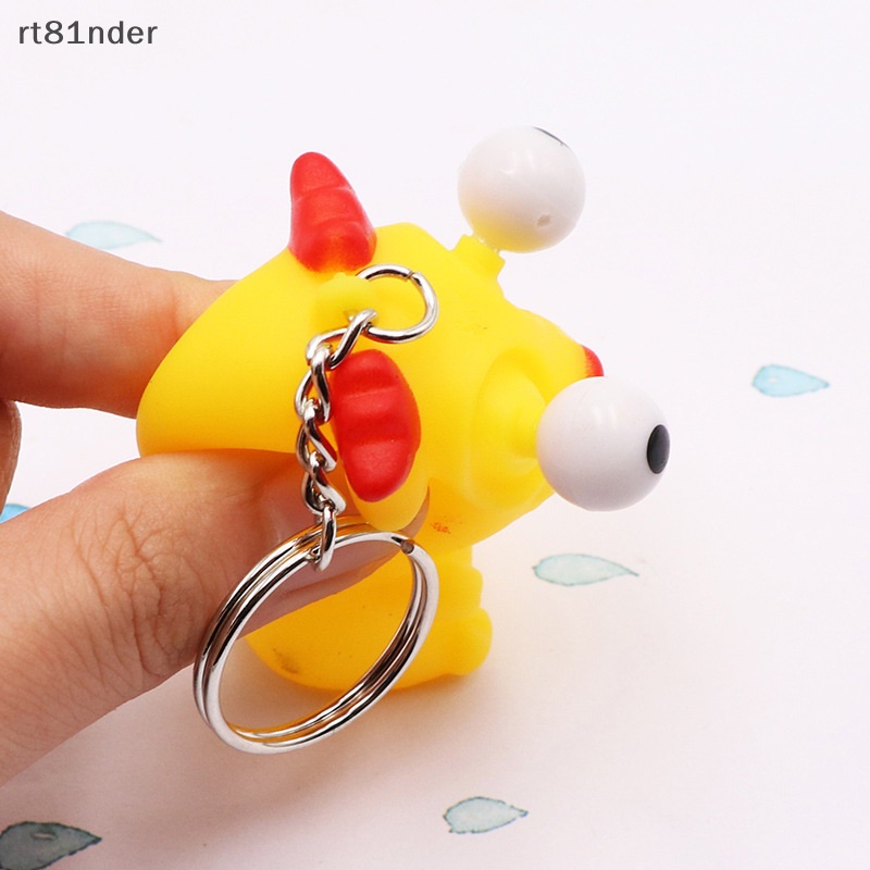 Rt Móc Khóa Đồ Chơi Bóp Tay Giảm Căng Thẳng Hình Động Vật Dễ Thương Dành Cho Người Lớn