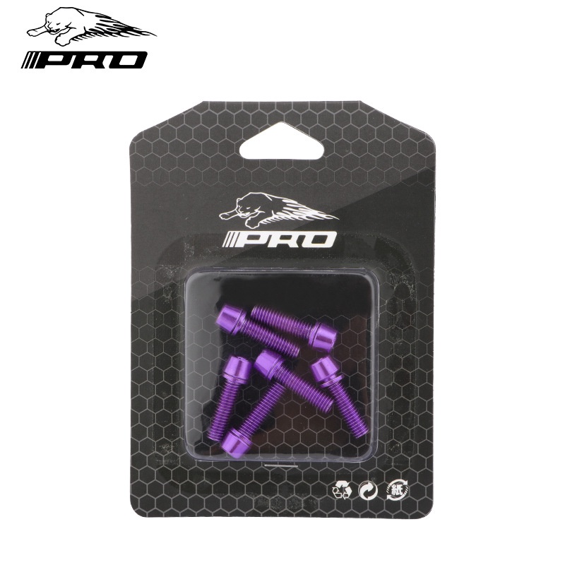 Xe Đạp Tay Cầm Thân Bu Lông M5 18MM MTB Tay Cầm Thân Vít Titan-Plated Thép Không Gỉ Bu Lông Siêu Nhẹ Phụ Kiện Đi Xe Đạp