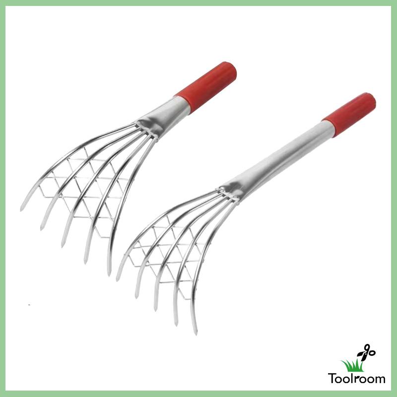 [Toolroom] Cây Càng Cua Có Lưới Với Móng Vuốt Để Đào Bãi Biển Cỏ Dại