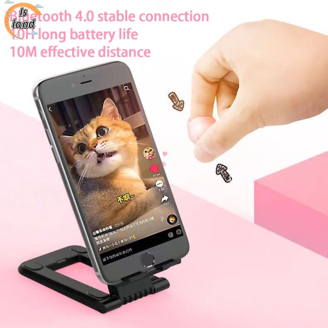 [IS] Thiết Bị Điều Khiển Video Ngón Tay Ngắn Tiktok Có Bluetooth Cho Điện Thoại Di Động