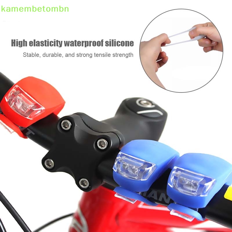 Đèn Pha LED Bằng Silicon Chống Thấm Nước Dành Cho Xe Đạp