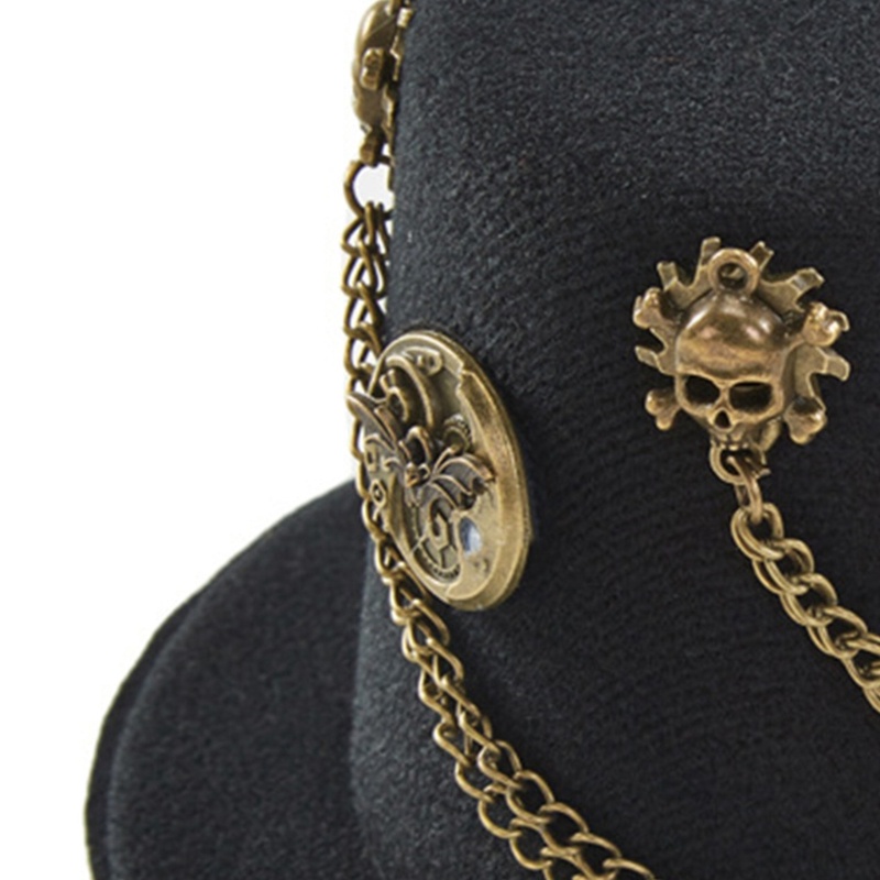 Han Mũ Bowler Hat Steampunk Thời Gian Du Lịch Phong Cách Steampunk Steampunk