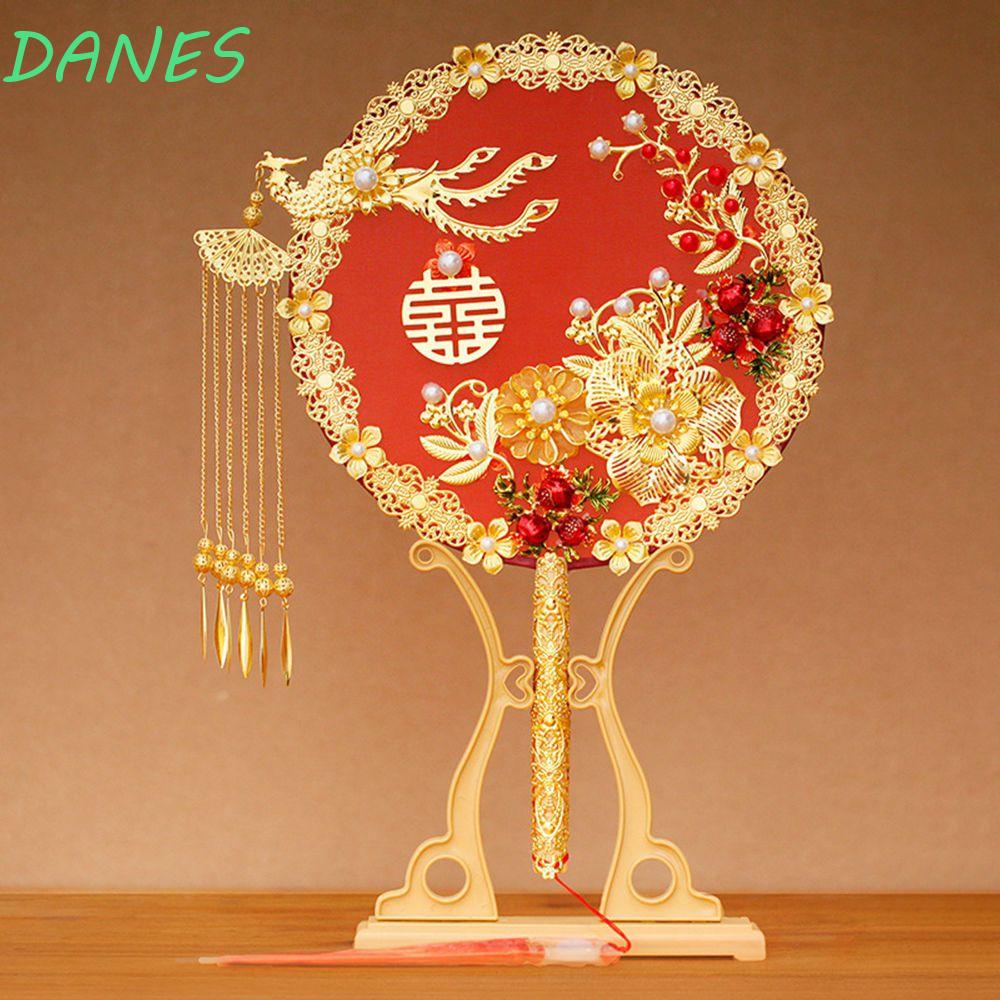 Mặt Dây Chuyền Hình Quạt 32 * 22cm Phong Cách Trung Hoa