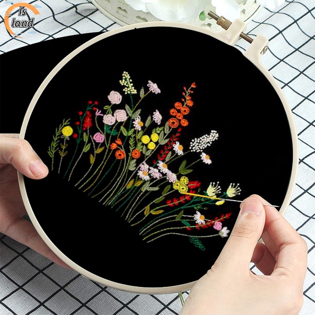 Bộ Khung Thêu Thủ Công 20cm Tiện Lợi