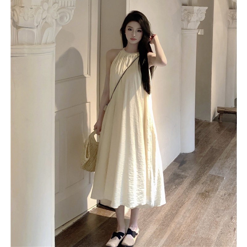 Đầm Dự Tiệc Cổ Tròn Dáng Rộng Thiết Kế Sang Trọng Cho Nữ