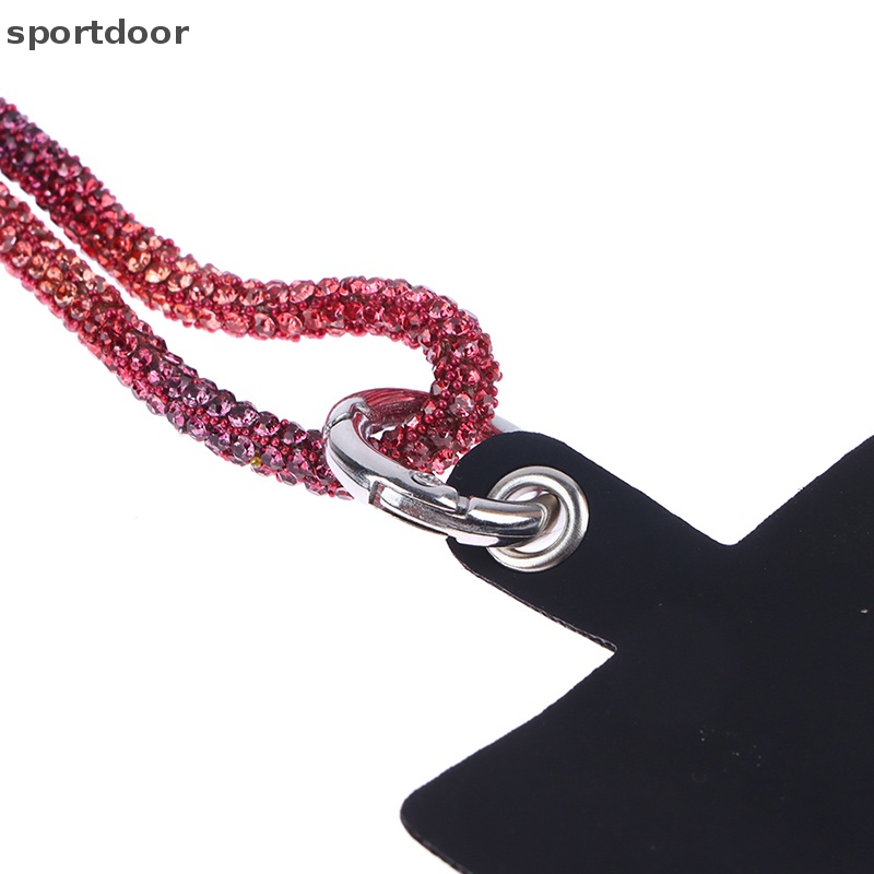 [sportoutdoor] Dây Đeo Điện Thoại Có Thể Tháo Rời Đính Kim Cương Giả [out]