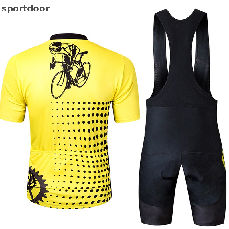 [sportoutdoor] Quần Yếm Ngắn Đi Xe Đạp Mùa Hè Thoáng Khí Và Thoải Mái Cho Nam [out]