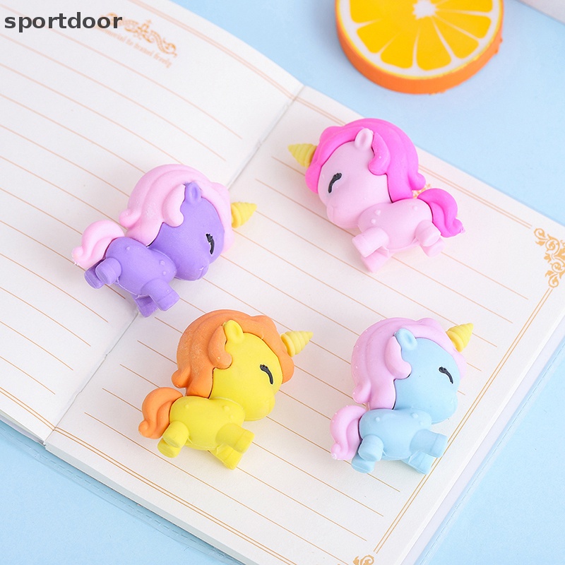 1 Gôm Tẩy Hình Kỳ Lân Dễ Thương Cho Học Sinh
