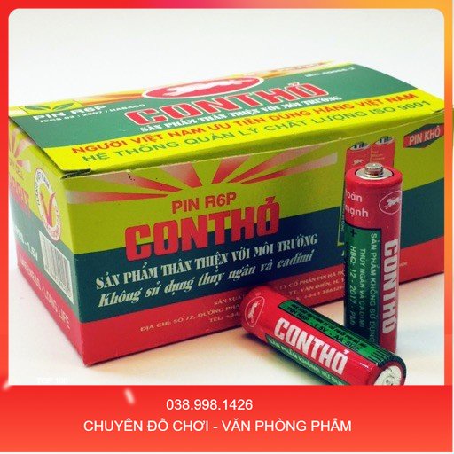 Pin tiểu con thỏ AA hoặc pin đũa AAA (04 viên) _DCPT