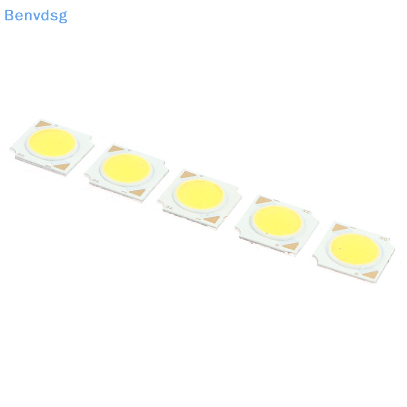Set 5 Chip Đèn LED COB 3 / 5 / 7 / 10 / 12W 13 * 13mm 300mA Chất Lượng Cao