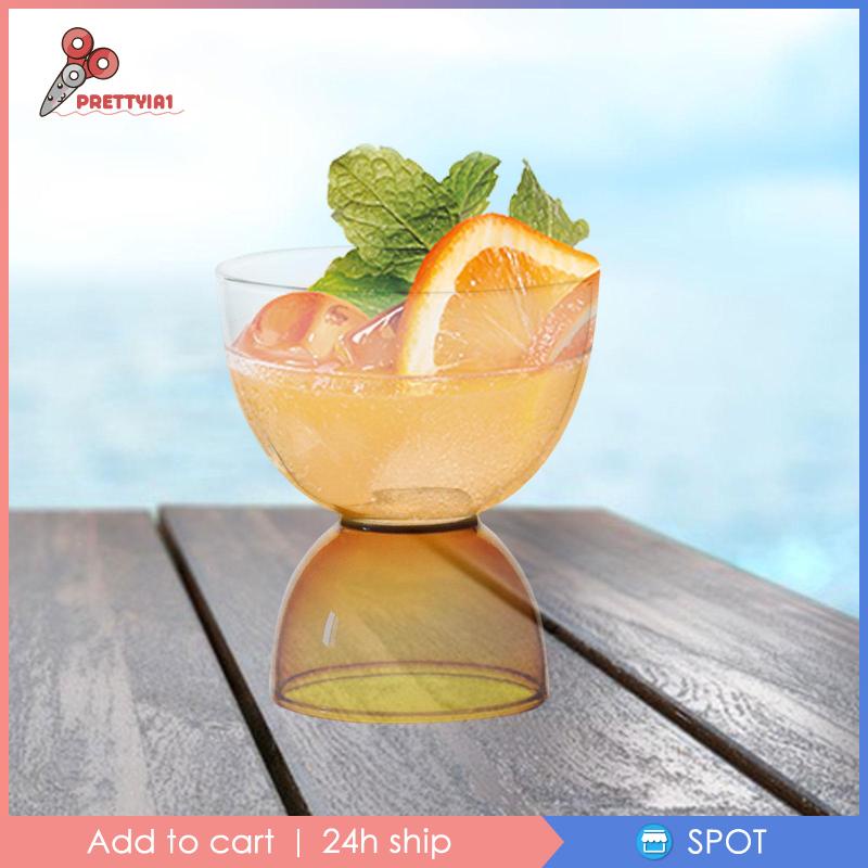 [Prettyia1] Cốc Làm Lạnh Đồ Tráng Miệng Nhiều Màu Sắc Cho Ngày Lễ 7.27oz / 215ml