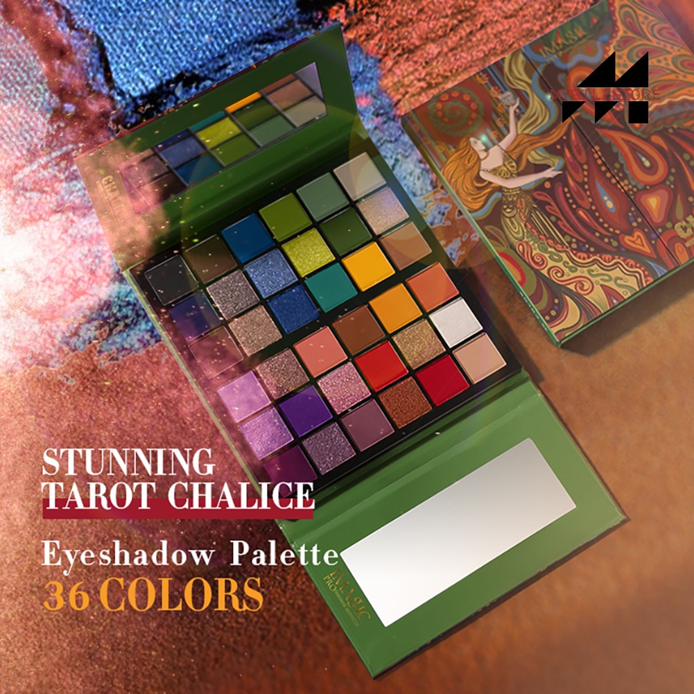 Bảng Phấn Mắt IMAGIC 36 Màu Lì Và Ánh Ngọc Trai Kết Hợp Thời Trang