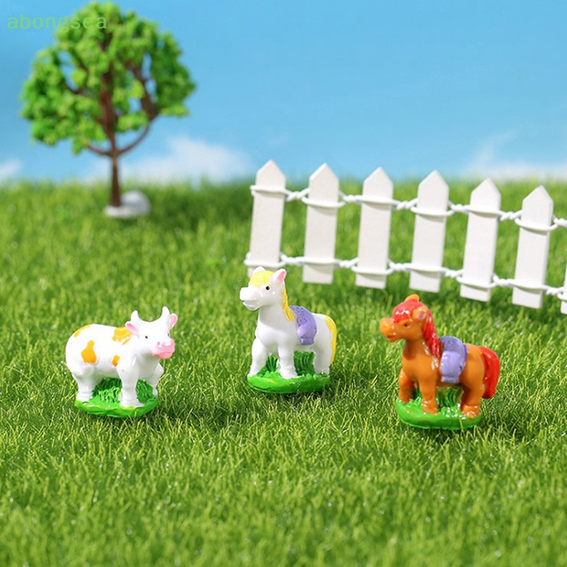 Mô Hình Chim Cú Mini Dễ Thương Bằng Nhựa Resin Trang Trí Tiểu Cảnh DIY