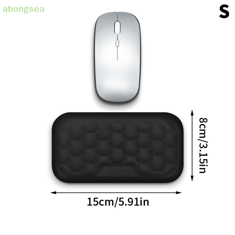 Đệm Lót Chuột Và Bàn Phím abongsea Kết Cấu Cotton Mát Xa Cổ Tay