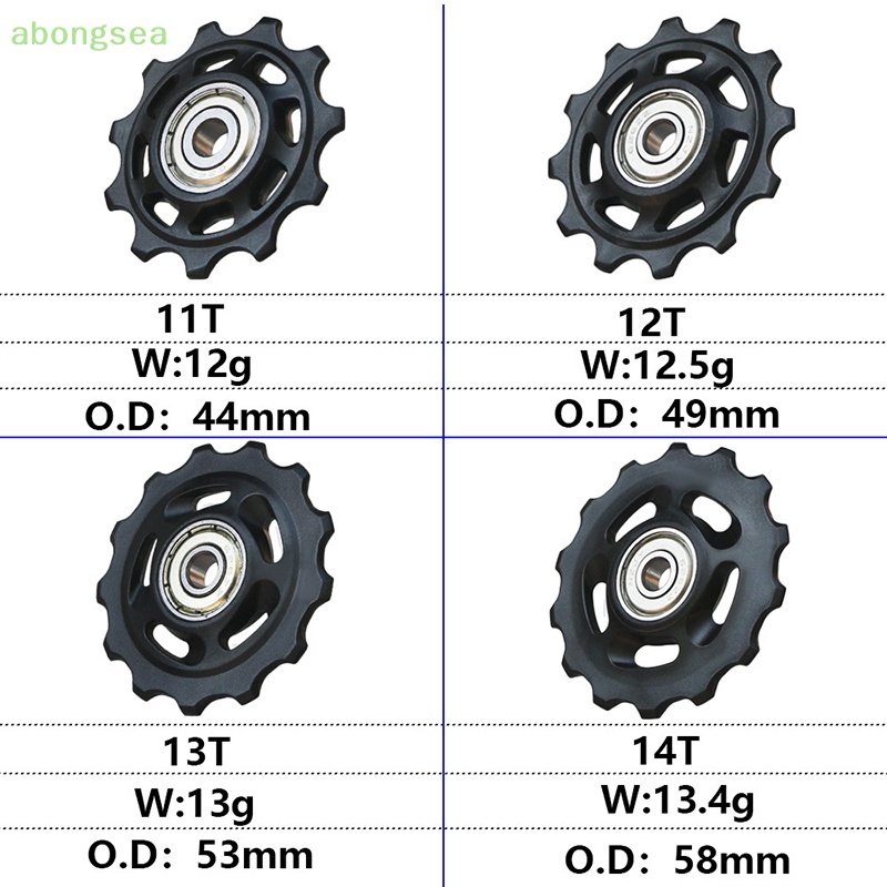 Con Lăn Ròng Rọc Hướng Dẫn Phía Sau Bánh Xe Đạp Leo Núi abongsea
