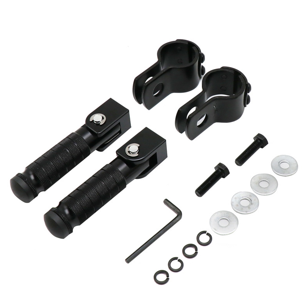 1 Cặp Gác Chân 8mm Bằng Nhôm CNC Cho Xe Máy