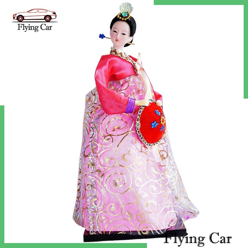 Mô Hình Búp Bê Geisha Hàn Quốc 12 "Sống Động