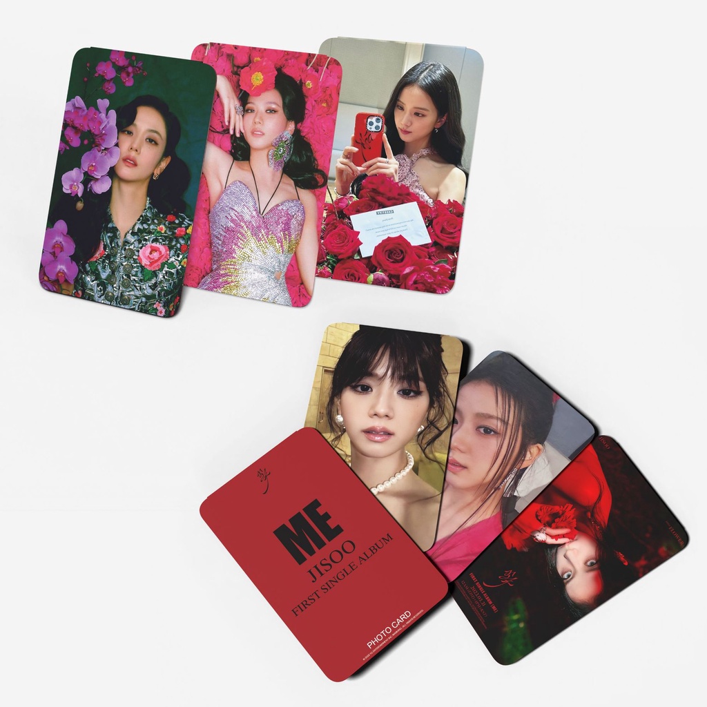 Hộp 55 Ảnh Lomo Card Nhóm Nhạc Blackpink JISOO  1st Solo