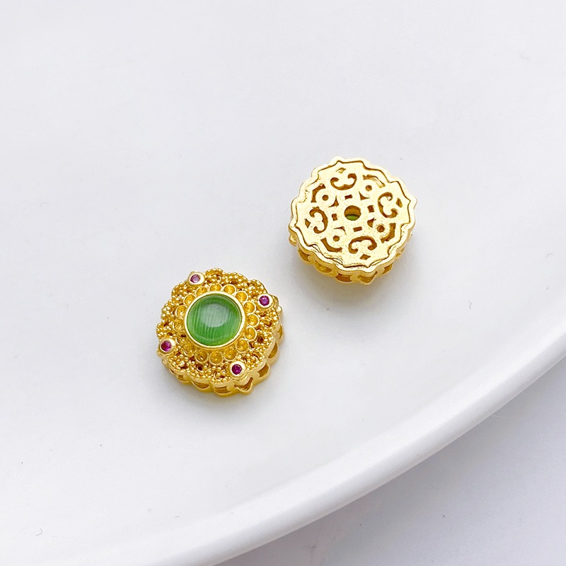 Chuỗi Hạt Đá Mặt Trăng Hình Động Vật Dùng Làm Trang Sức diy