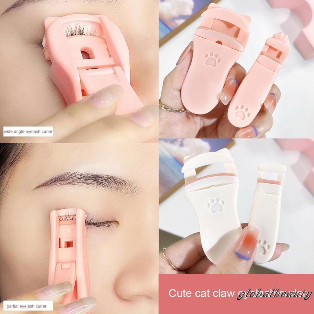 Dụng Cụ Uốn Cong Lông Mi Cầm Tay Với Độ Chính Xác Cao Thiết Kế Hình Chân Mèo Dễ Thương