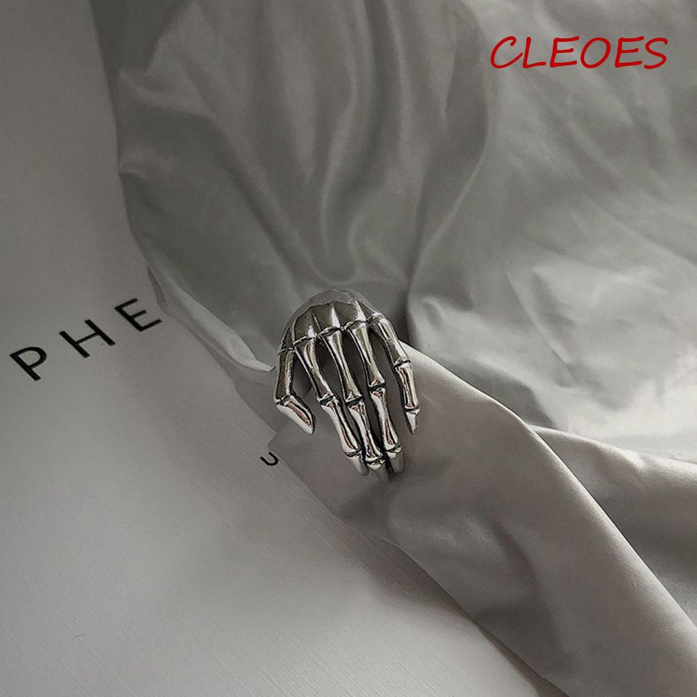 Nhẫn Hở Hình Bàn Chân Ma Có Thể Điều Chỉnh Phong Cách Vintage Cho Nam Và Nữ