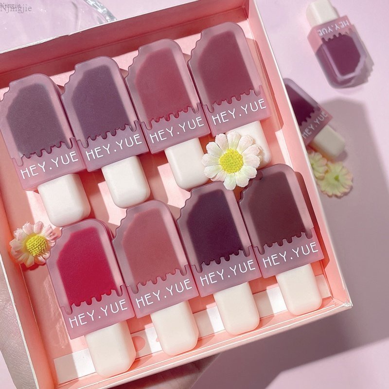Son Kem Lì HEY YUE Màu Nhung Mượt Mà Với Cấu Mờ Dễ Thoa Quyến Rũ