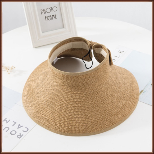 Nón Cối Rộng Vành Chống Tia Uv Thiết Kế Thoáng Khí Thời Trang Đi Biển Mùa Hè Cho Nữ