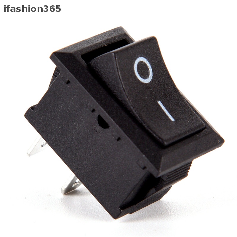 Set 10 Công Tắc Bật / Tắt Đèn Hình Tròn 2 Pin 12V Chuyên Dụng Cho Tàu Thuyền / Xe Hơi ifashion365