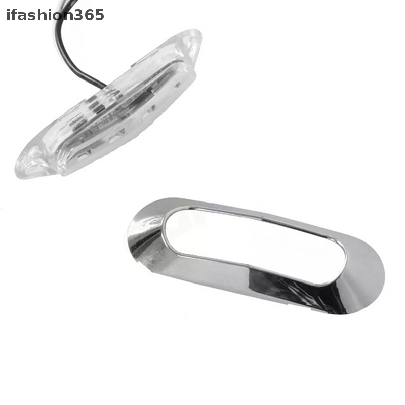 Đèn Led Cảnh Báo 4 Bóng 10V-30V ifashion365 Gắn Hông Xe Tải