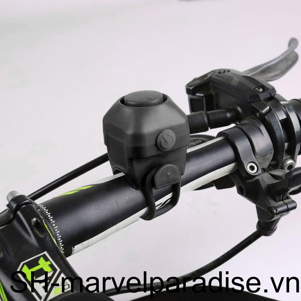 Còi Điện Cảnh Báo Âm Thanh Lớn 130dB Gắn Tay Lái Xe Đạp