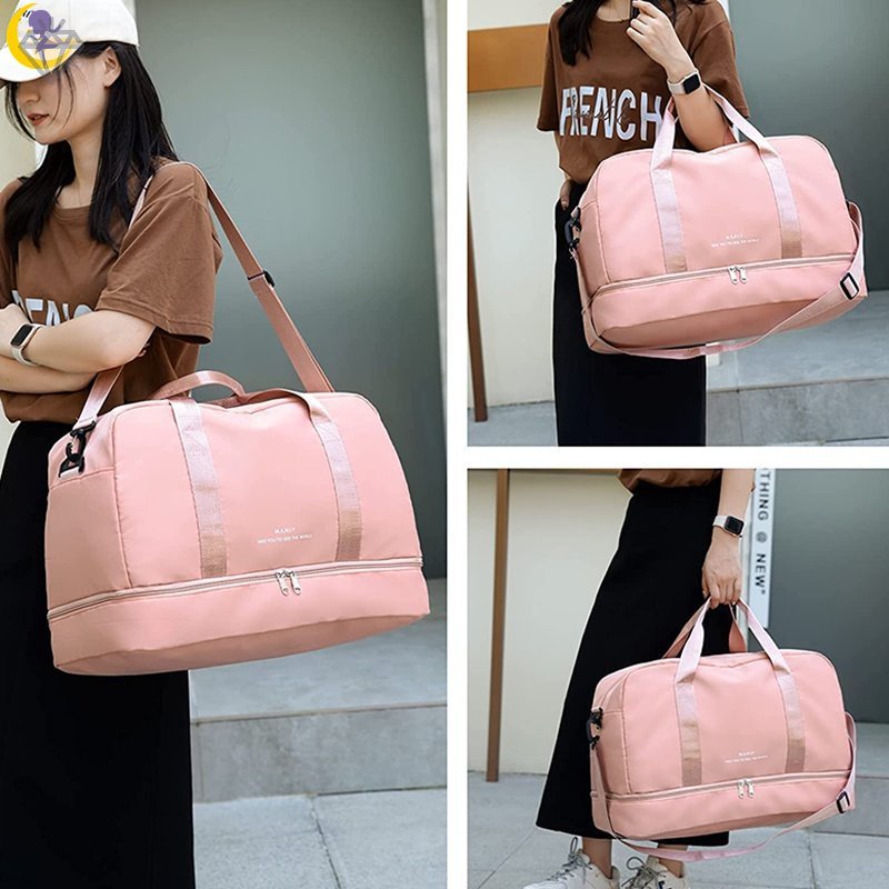 Túi Du Lịch Thể Thao Có Ngăn Đựng Đồ Ướt Và Khô Cho Nữ YKD