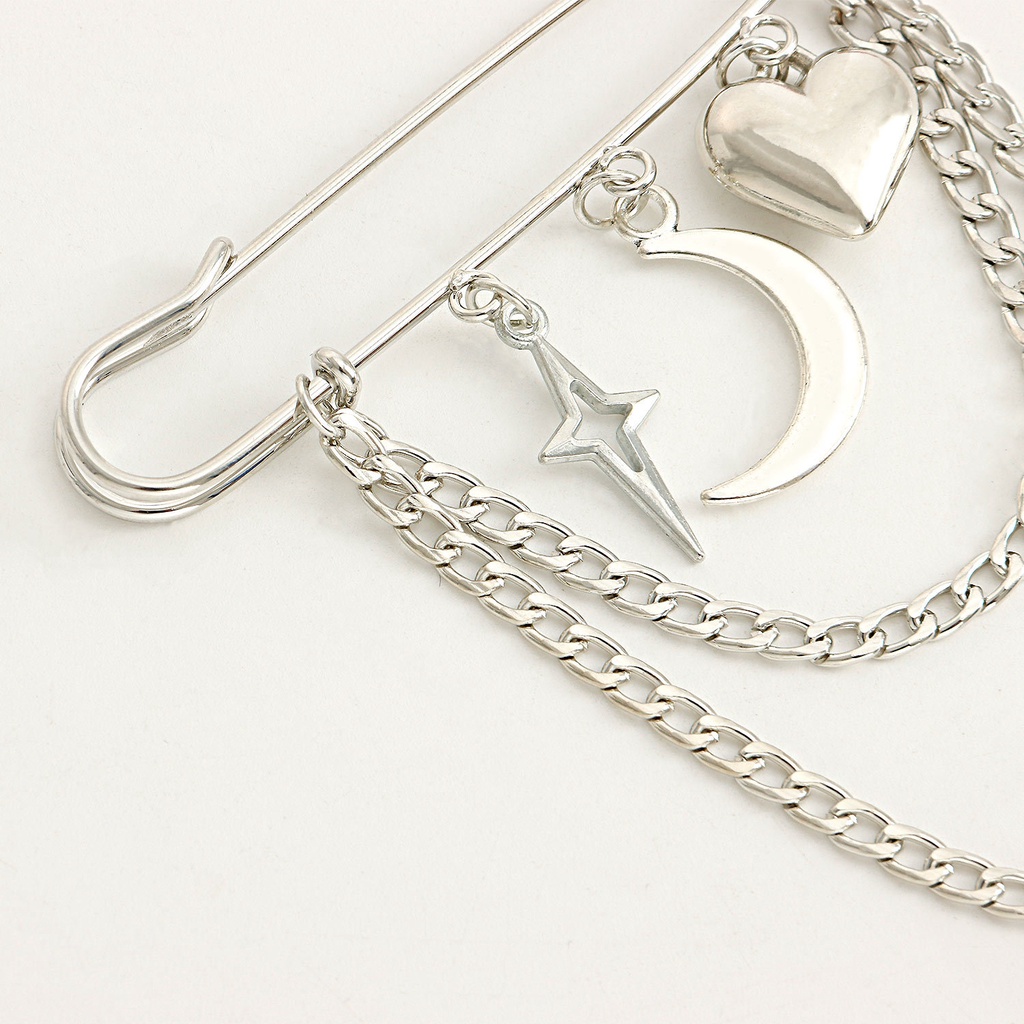 Ghim CàI ÁO HìNh Chữ ThậP / Ngôi Sao ĐíNh Đá ThờI Trang Cho Nam