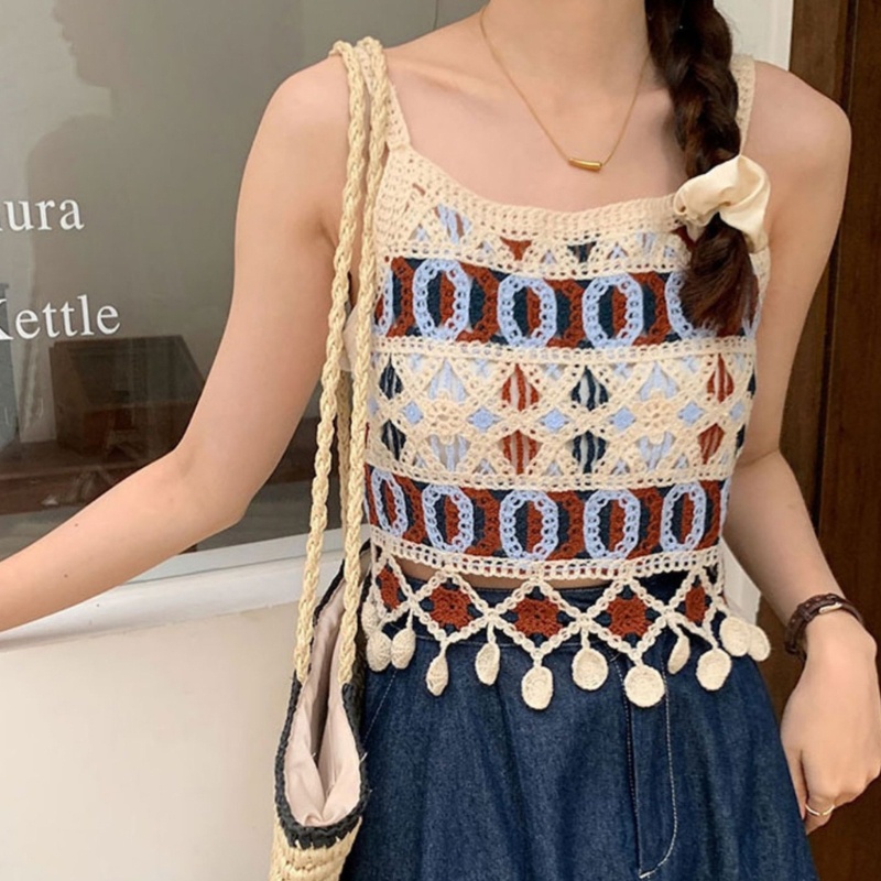 Áo Croptop Cổ Vuông Nhiều Màu Sắc Thời Trang Mùa Hè Giản Dị Dành Cho Nữ