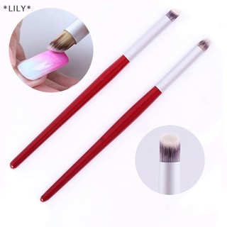 Lily 1 chiếc bút vẽ móng tay nghệ thuật Ombre bút vẽ nhuộm màu gradient Vẽ Móng Tay uuuu