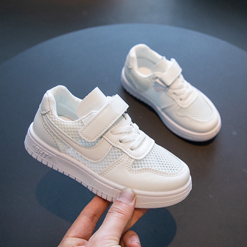 Giày SNEAKER Đế Mềm Phối Lưới Thoáng Khí Thời Trang Xuân Hè Cho Bé