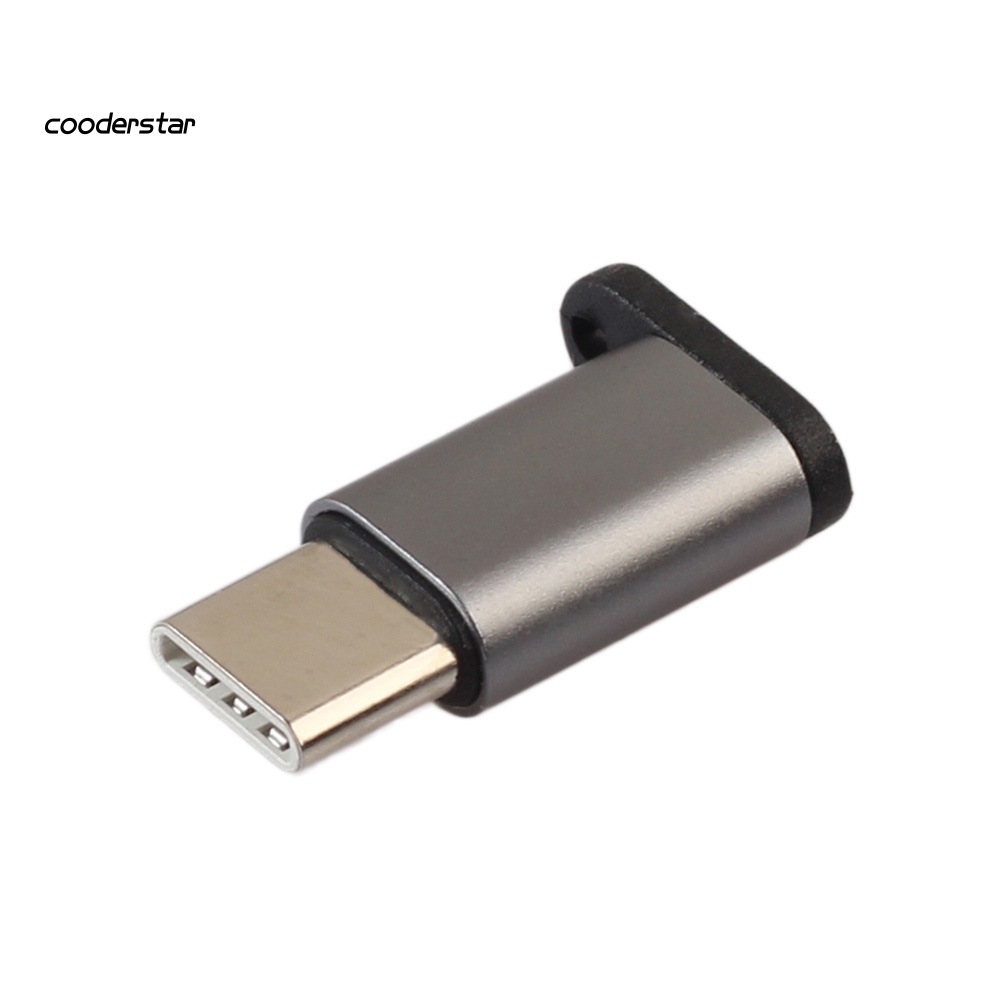 Đầu Nối Chuyển Đổi Micro USB Cái Sang Đực USB Type C Cho Macbook