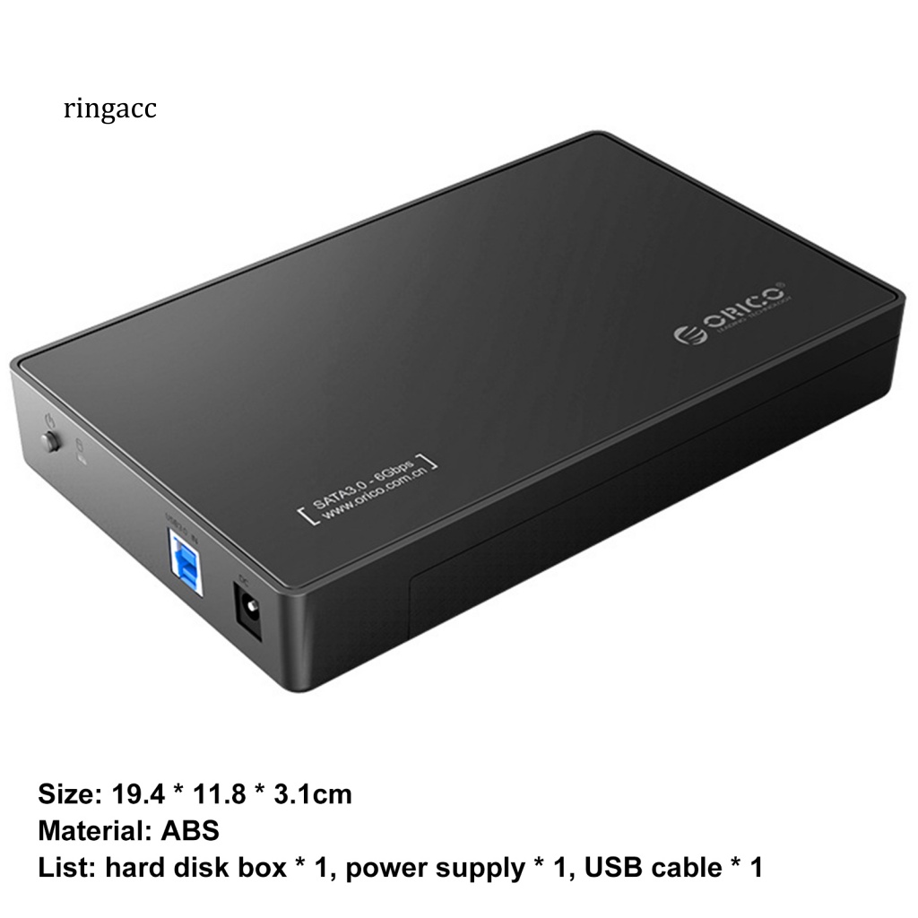 Hộp Đựng Ổ Cứng Chống Sốc 2.5 / 3.5 Inch USB 3.0 SATA SSD / HDD Cho Máy Tính