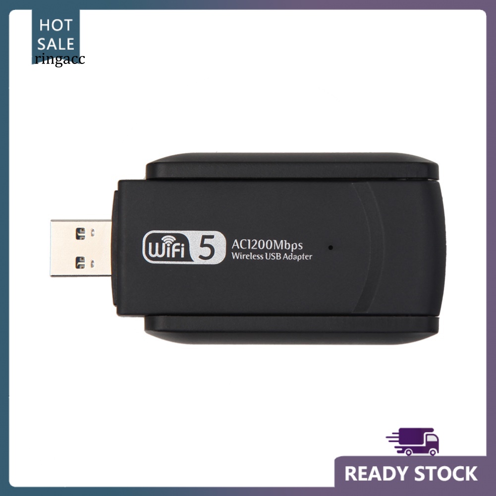 Ăng Ten Nhận Tín Hiệu WiFi Băng Tần Kép 1200Mbps 2.4 / 5G USB 3.0