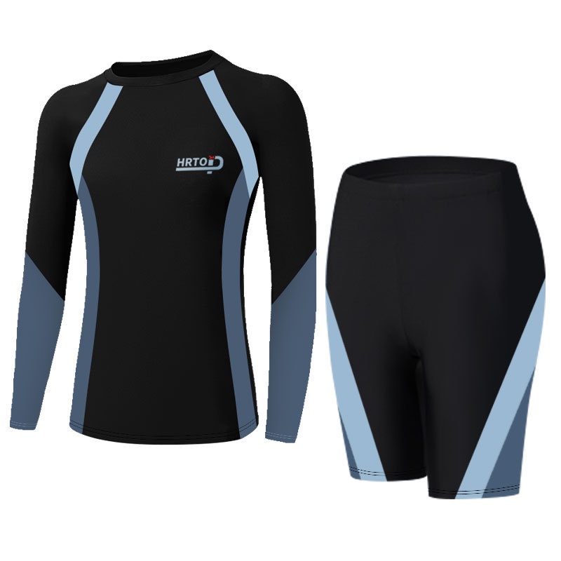 Bộ Đồ Bơi Thể Thao Dài Tay Size Lớn Thời Trang Dành Cho Nữ