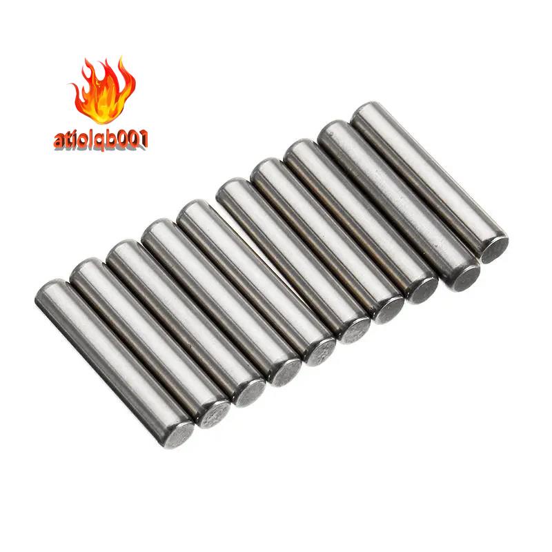 10 cái Pin 3X17mm PN002 cho Đua xe JLB CHEETAH 11101 21101 J3 SPEED 1 '10 RC Phụ kiện phụ tùng ô tô