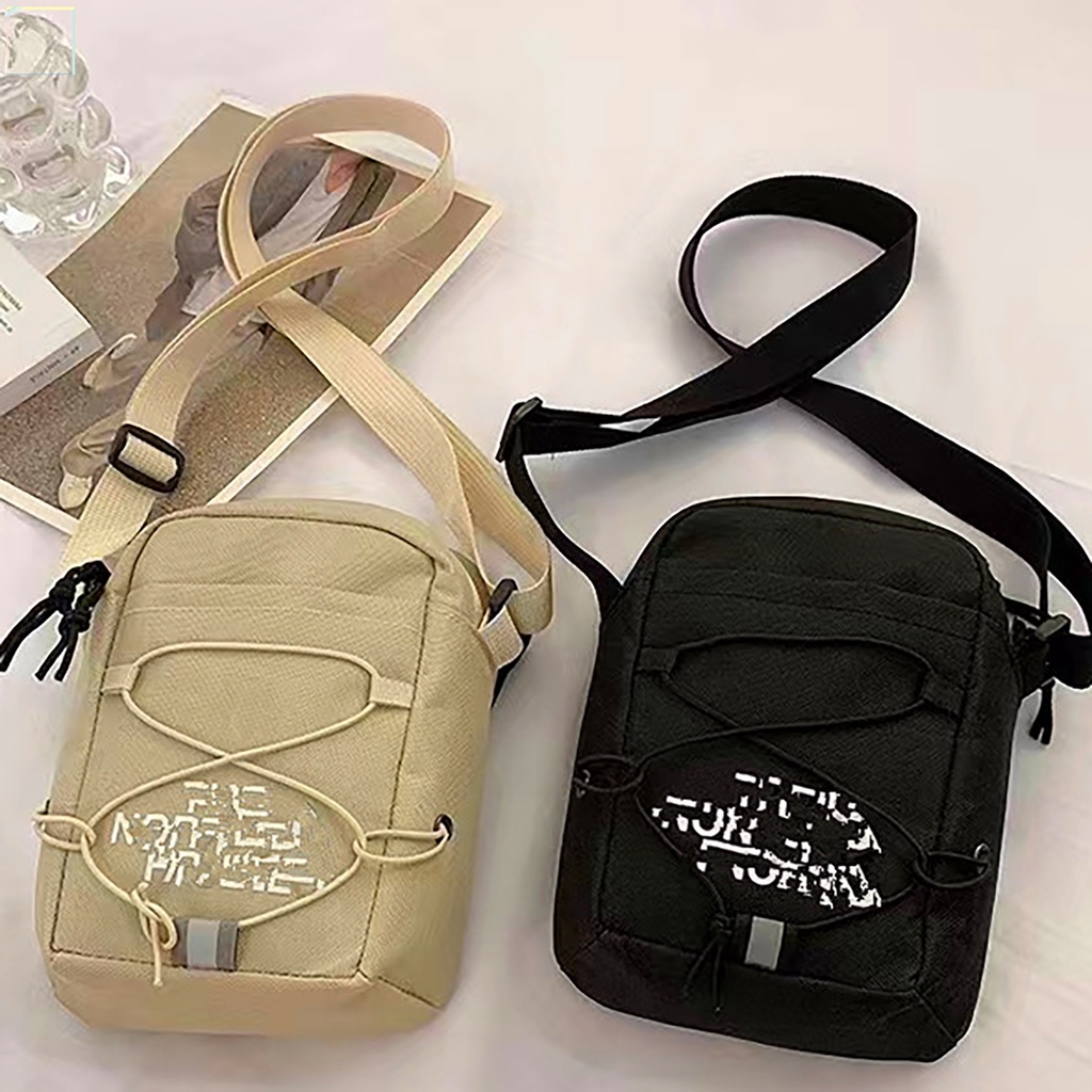 Túi Đeo Chéo Mini Màu Trắng Họa Tiết Rằn Ri Chống Trộm Cho Nữ