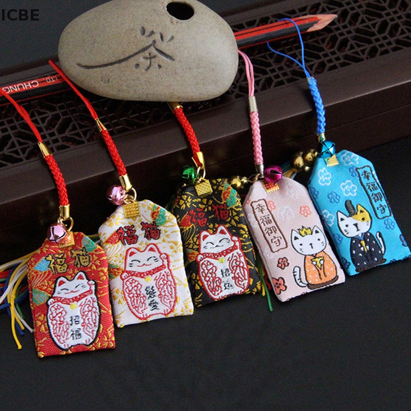 Ic Quà Tặng Omamori Truyền Thống Nhật Bản Chúc May Mắn Chăm Sóc Sức Khỏe Tình Yêu