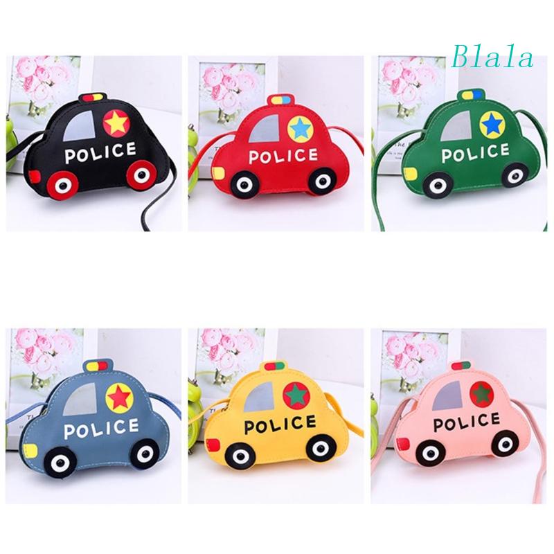 Túi Đeo Chéo Da Pu Hình Xe Hơi Hoạt Hình Đáng Yêu Dành Cho Bé