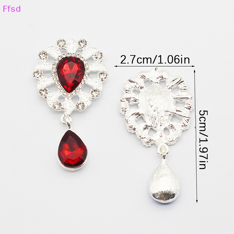 Trâm Cài Áo Hình Giọt Nước Đính Đá Sáng Tạo DIY