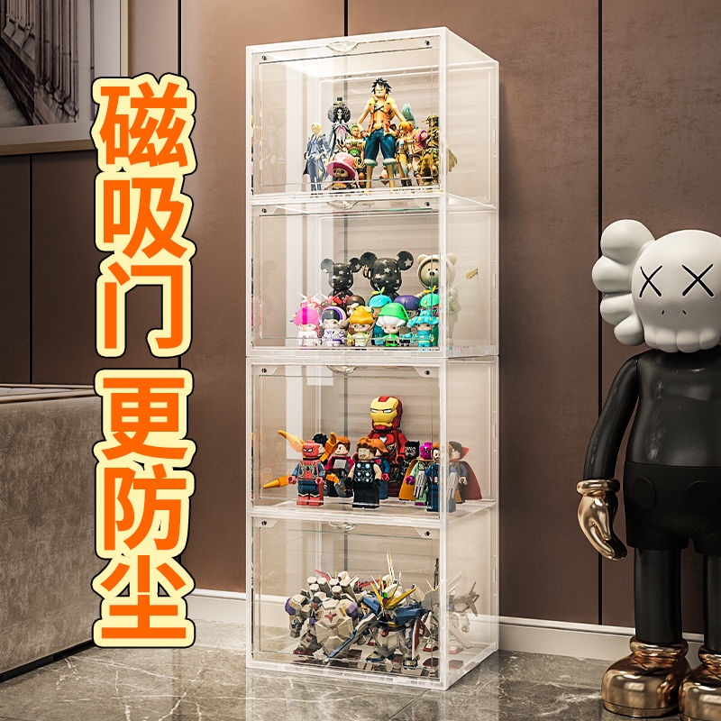 Tủ Trưng Bày Mô Hình Lego Chống Bụi Trong Suốt Sức Chứa Lớn