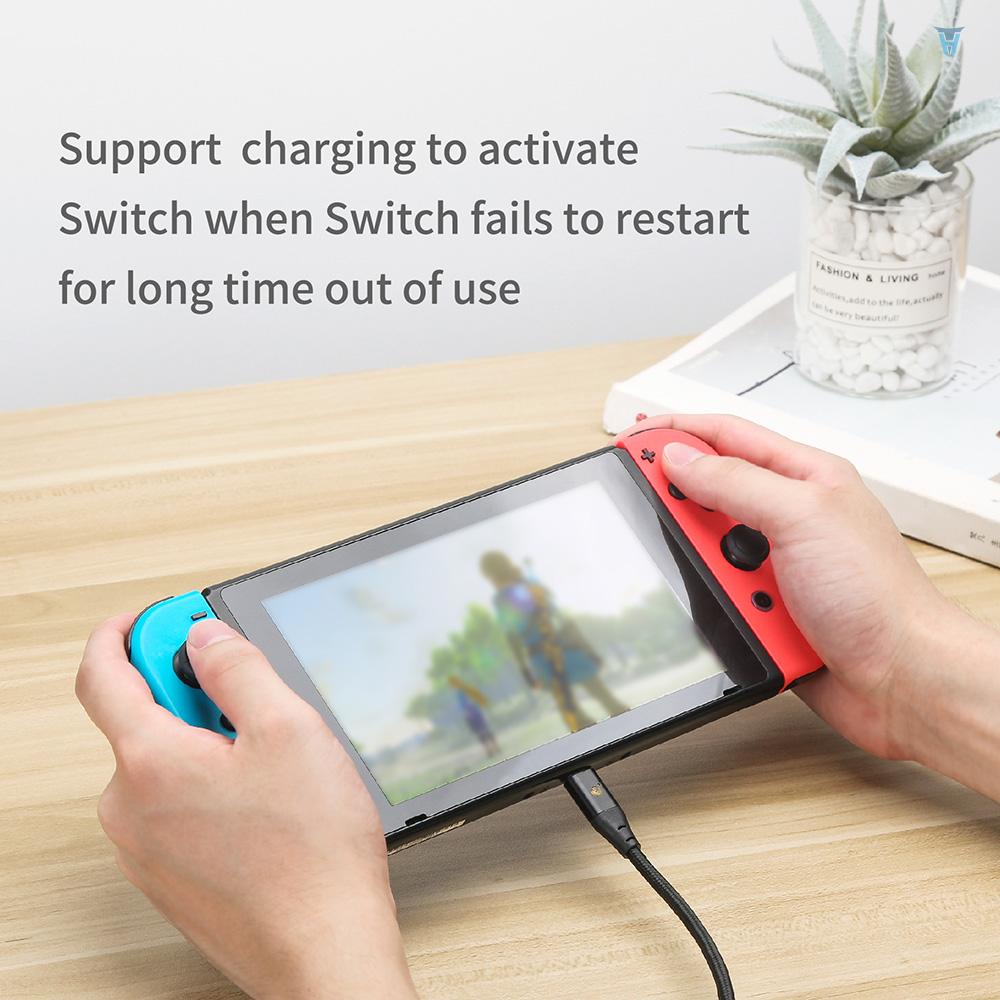 Cáp Dữ Liệu Gulikit NS10 Cho Switch Charg-ing Type-C