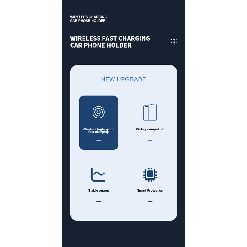 Giá Đỡ Điện Thoại Kiêm Sạc Nhanh Không Dây 30w Cho iphone 14 13 12 samsung xiaomi